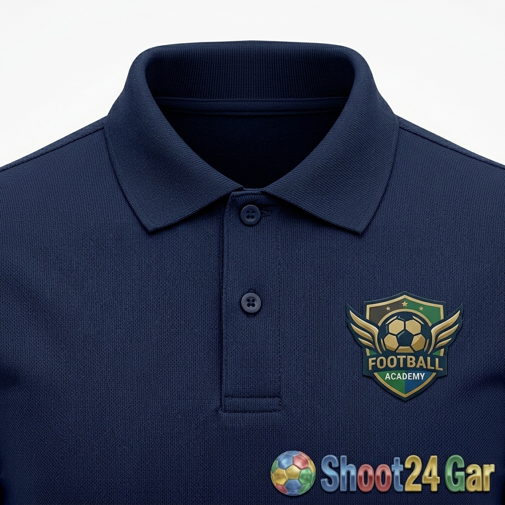 Football Polo Shirts - Casual Team Apparel Selection - Additional View