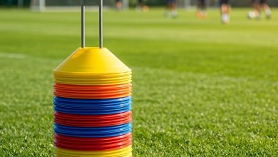 Football Training Cones - Marker Selection and Use - Featured Image