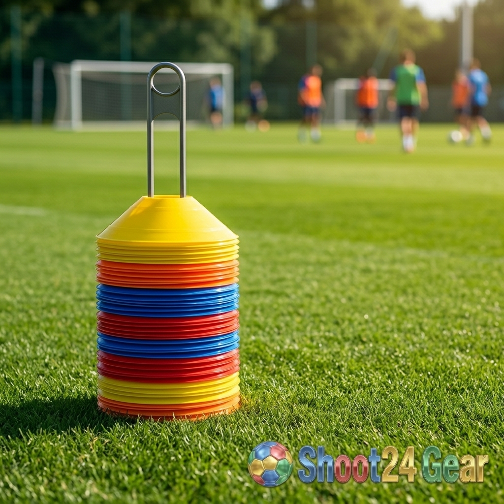 Football Training Cones - Marker Selection and Use - Featured Image
