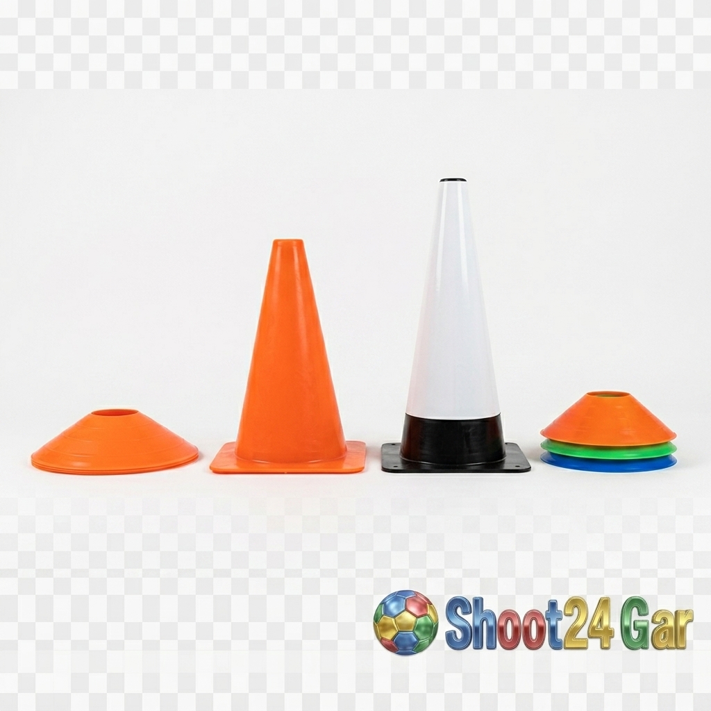 Football Training Cones - Marker Selection and Use - Additional View