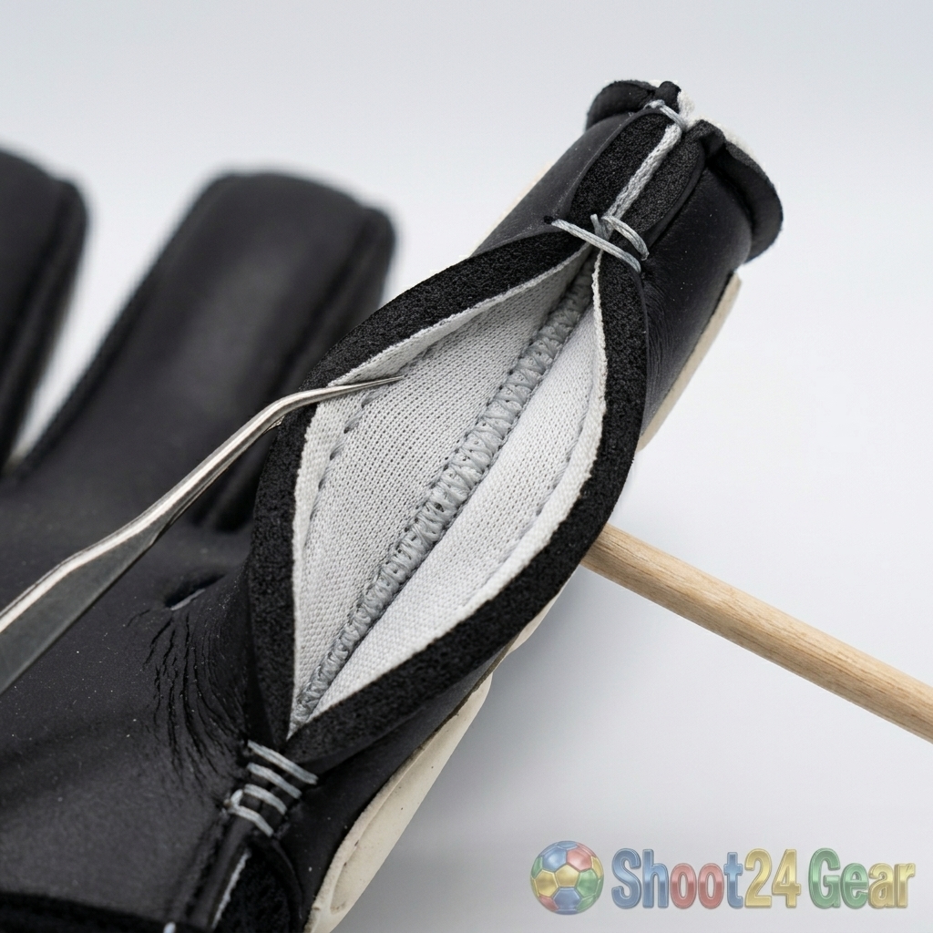 Goalkeeper Glove Cuts - Negative Roll and Flat Designs - Additional View