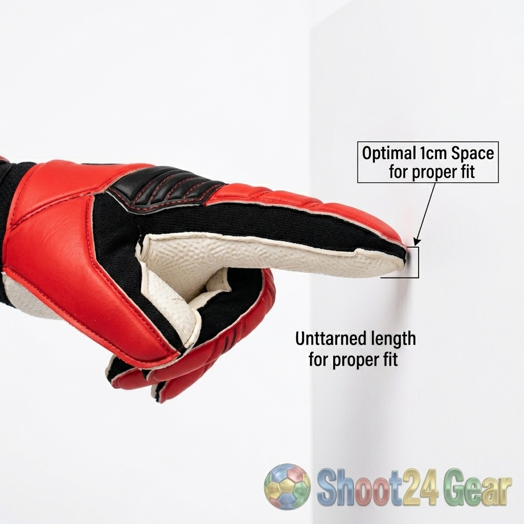 Goalkeeper Glove Sizing - Measurement and Fit Guide - Additional View