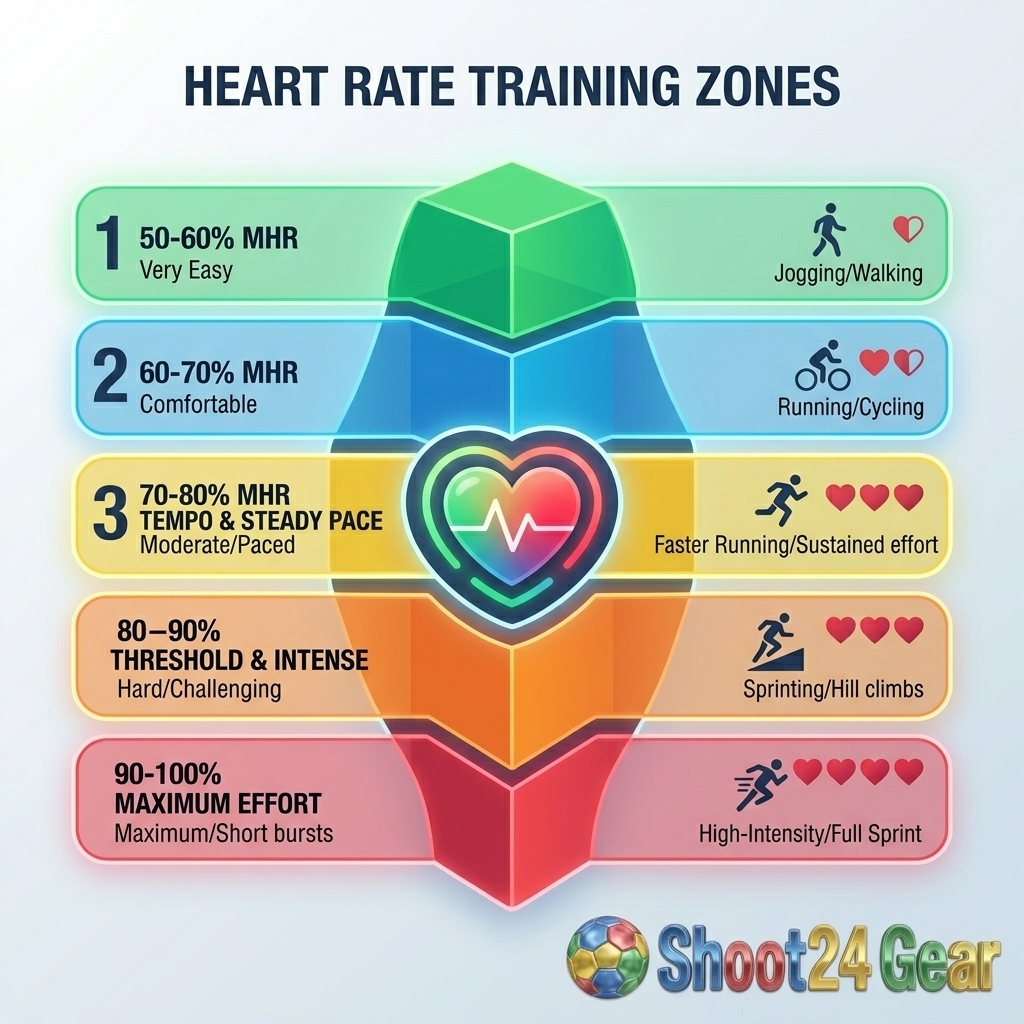 Heart Rate Monitors - Football Training Applications - Additional View
