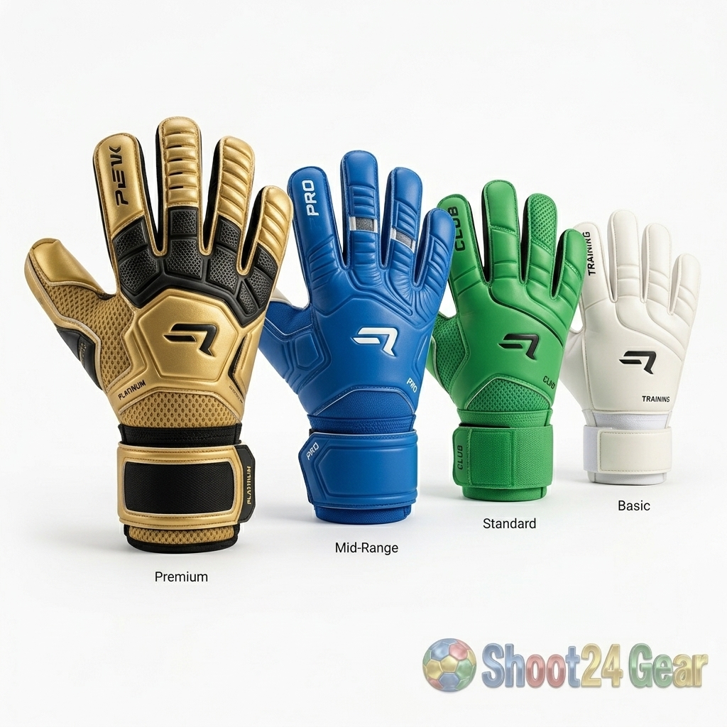 Professional Goalkeeper Gloves - Tier and Feature Differences - Featured Image